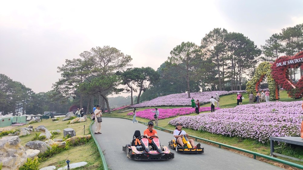 Lâm Đồng: Kinh doanh xe điện giải trí trái danh mục, vẫn thu tiền du khách - ảnh 2