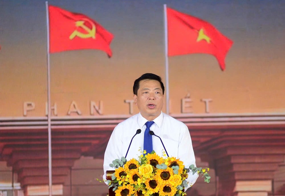 Lâm Đồng: Khởi công dự án Cảng hàng không Phan Thiết - hạng mục hàng không dân dụng - ảnh 4