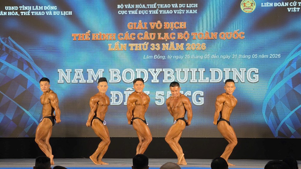 Hơn 300 VĐV tham dự Giải vô địch Thể hình toàn quốc - ảnh 2