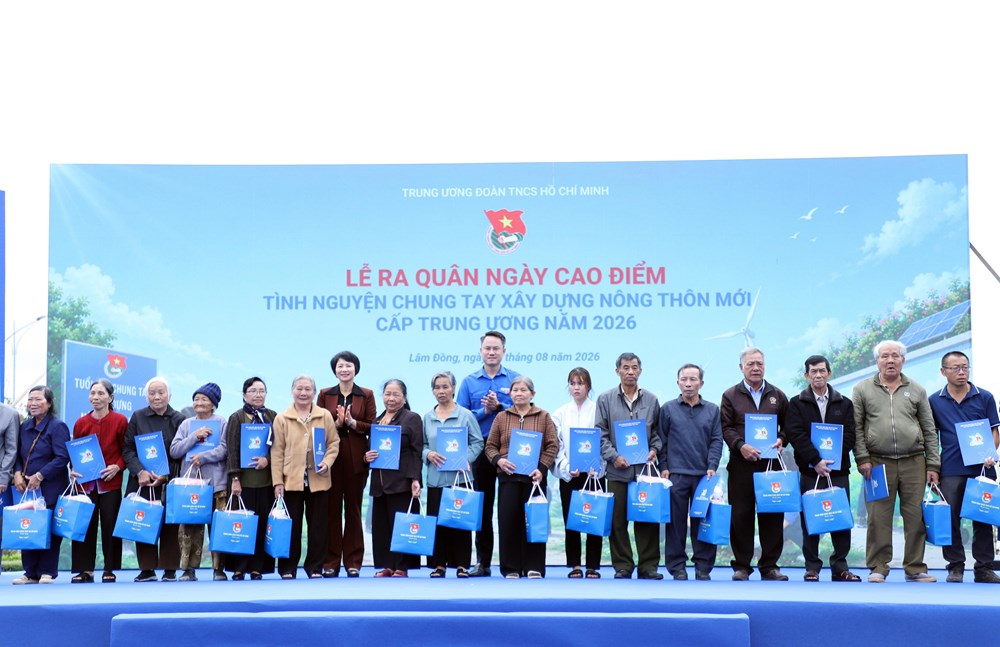 Tuổi trẻ chung tay xây dựng nông thôn mới - ảnh 4