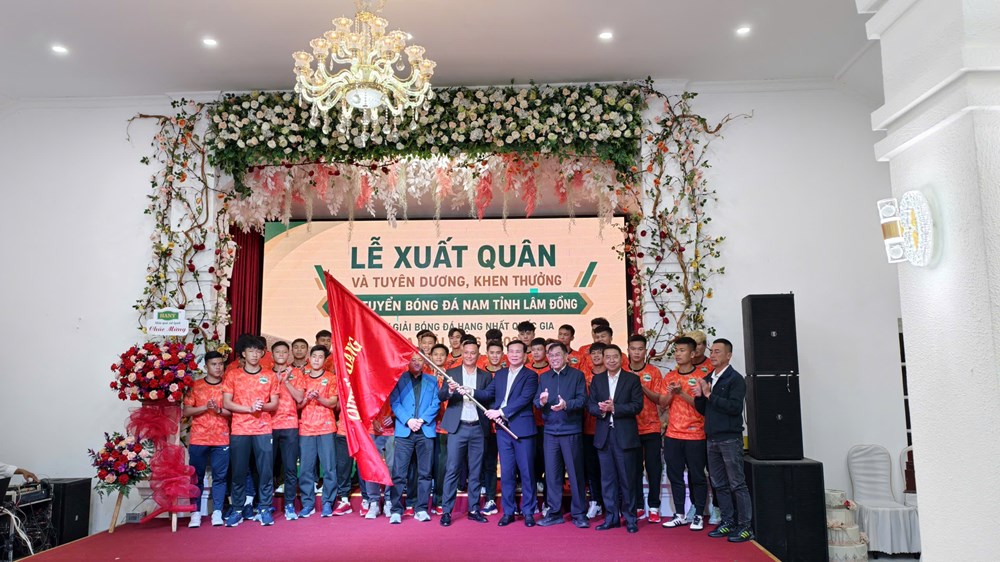 Bóng đá nam Lâm Đồng đặt chỉ tiêu trụ hạng thành công ở Giải bóng đá hạng Nhất quốc gia - ảnh 1