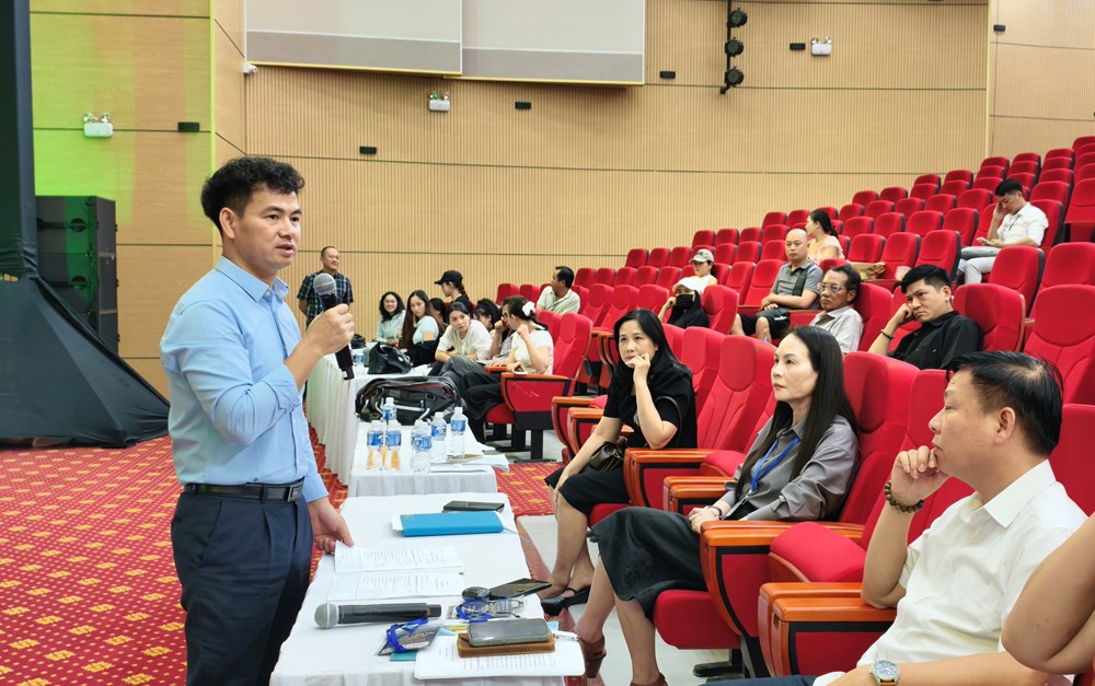 Sẵn sàng cho Lễ khai mạc “Cuộc thi Độc tấu và Hòa tấu nhạc cụ dân tộc toàn quốc” - ảnh 4
