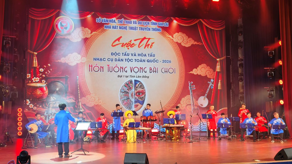 Tiếng đàn dân tộc hội tụ và tỏa sáng tại Lâm Đồng - ảnh 10