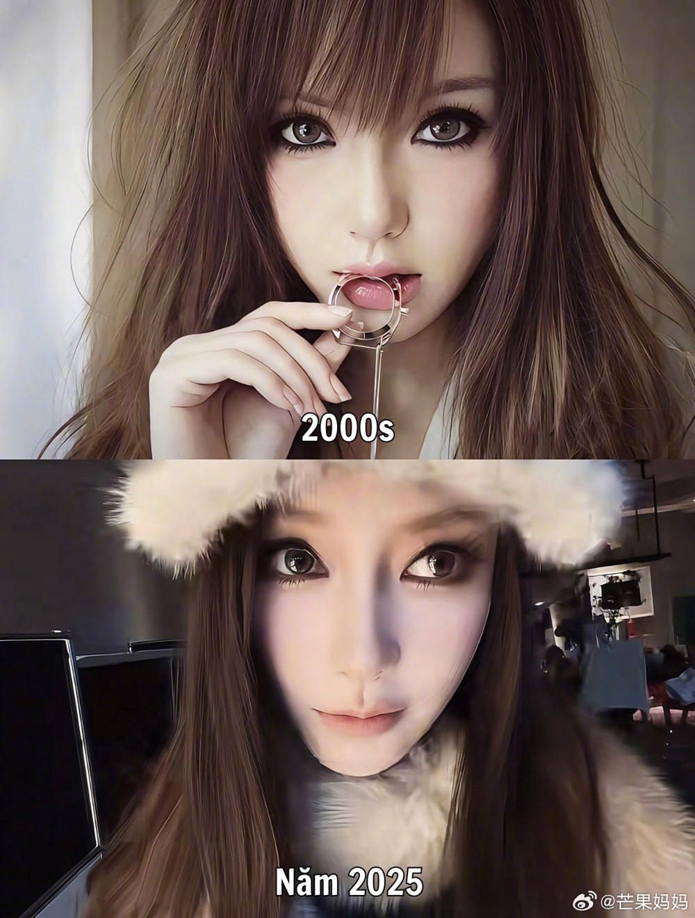 Angelababy đang làm gì với gương mặt của mình vậy? - ảnh 5