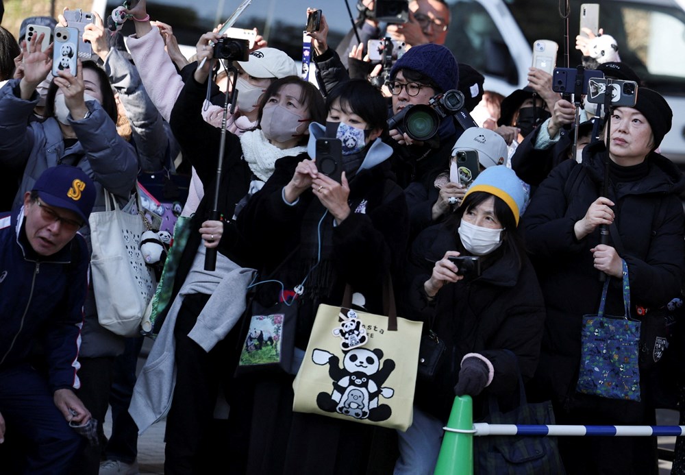 Hàng dài người dân Nhật Bản xúc động xếp hàng chia tay cặp gấu trúc sinh đôi quay trở về Trung Quốc, sở thú có thể thiệt hại tới 3.400 tỷ đồng/năm - ảnh 4