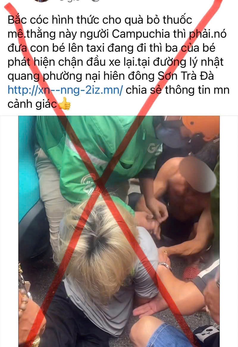 Công an Đà Nẵng bác thông tin “người nước ngoài bắt cóc nữ sinh” - ảnh 1