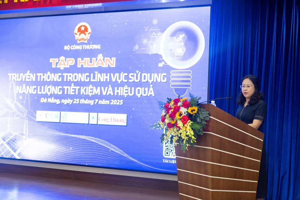 Tập huấn truyền thông về sử dụng năng lượng tiết kiệm và hiệu quả - ảnh 2