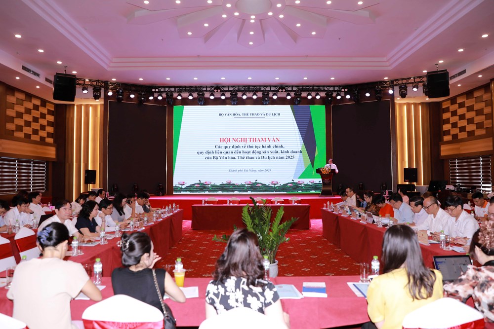 Hội nghị tham vấn các quy định về thủ tục hành chính, quy định liên quan đến hoạt động sản xuất, kinh doanh của Bộ VHTTDL - ảnh 1
