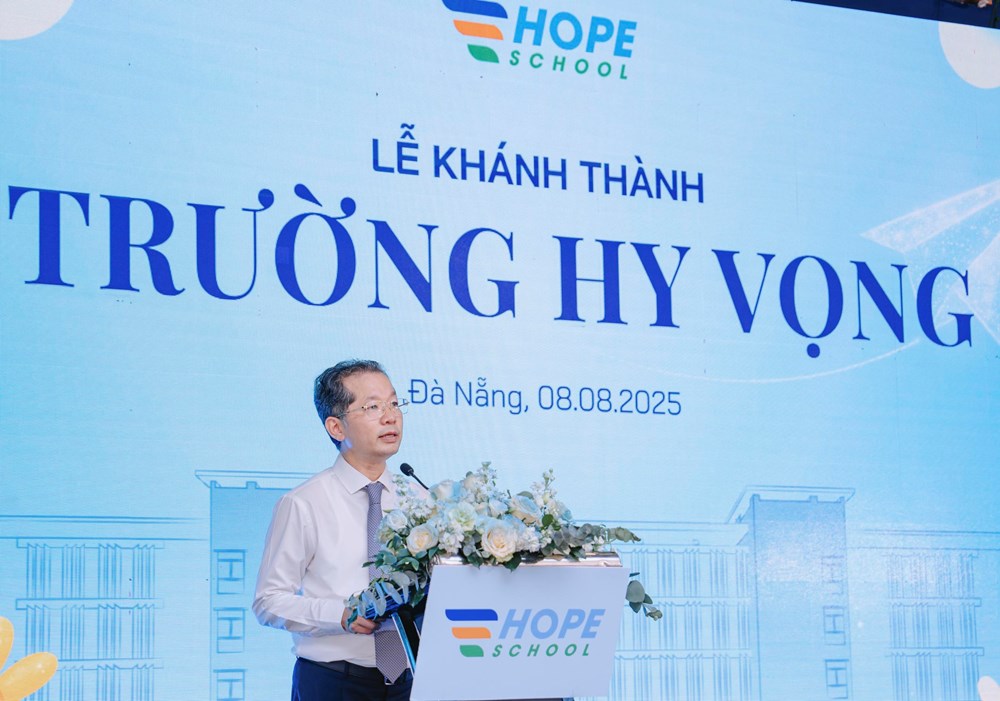 Khánh thành trường Hy Vọng - nơi ươm mầm tương lai từ yêu thương - ảnh 2