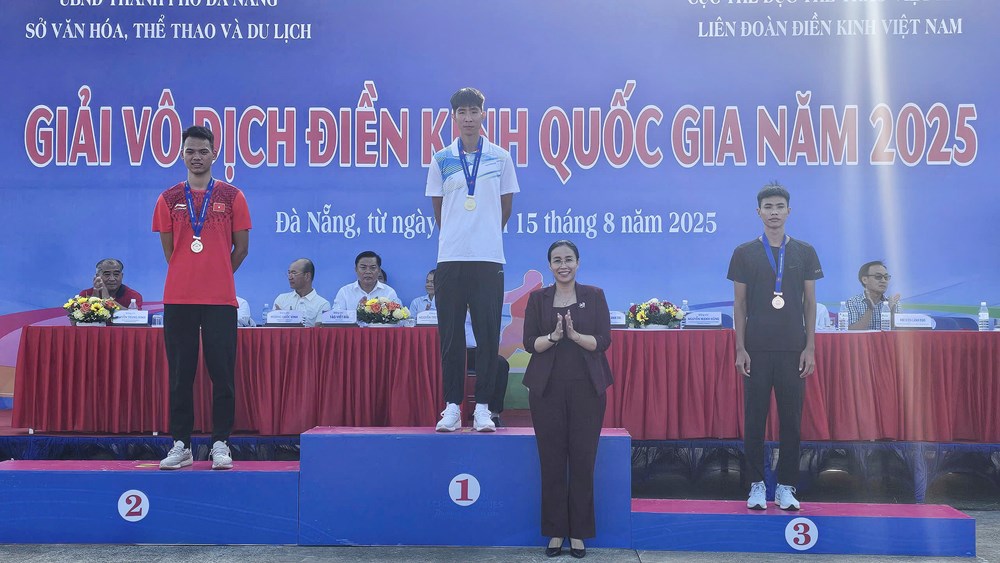 Khai mạc Giải vô địch điền kinh quốc gia 2025 - ảnh 13