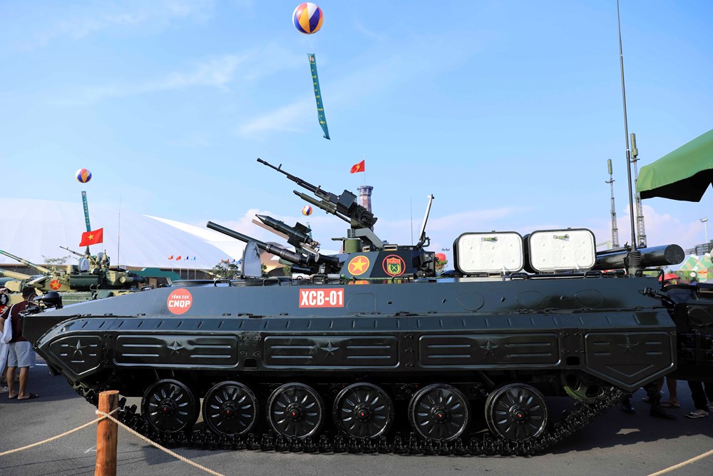 Cận cảnh khí tài hiện đại tại Triển lãm Thành tựu đất nước - ảnh 7