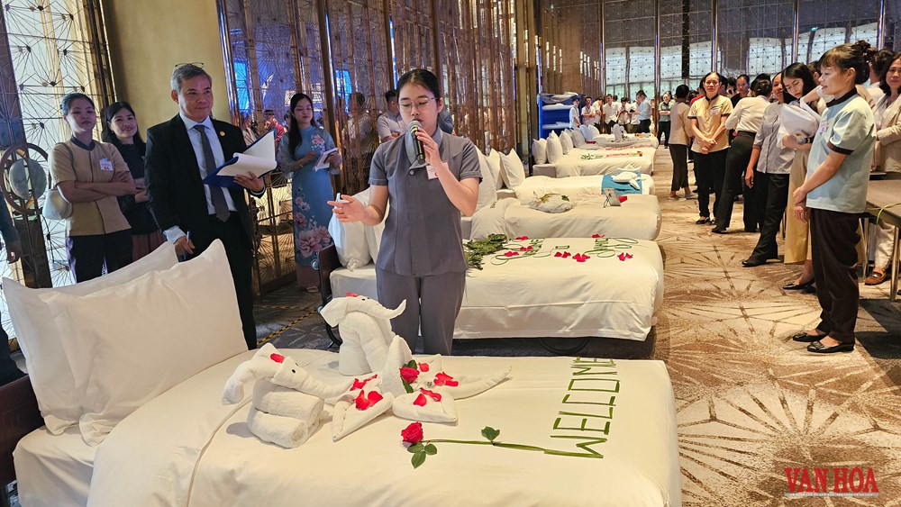 Khai mạc Hội thi nghiệp vụ buồng phòng ngành du lịch Đà Nẵng năm 2025 - ảnh 11