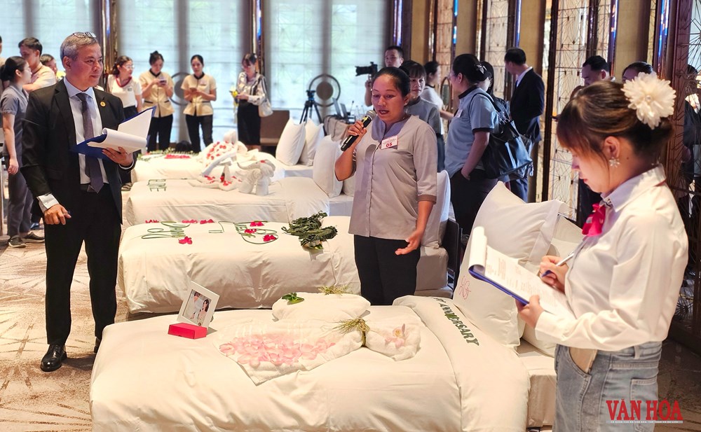 Khai mạc Hội thi nghiệp vụ buồng phòng ngành du lịch Đà Nẵng năm 2025 - ảnh 10