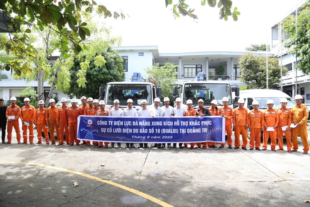 Khẩn trương khắc phục sự cố điện Quảng Trị, Hà Tĩnh sau bão số 10 - ảnh 1