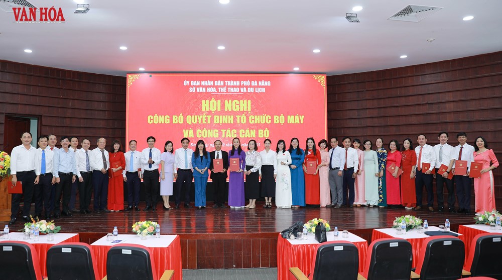 Sở VHTTDL TP Đà Nẵng công bố loạt nhân sự và thành lập 8 đơn vị trực thuộc - ảnh 3