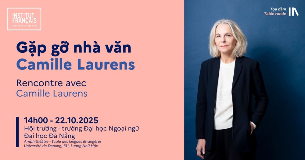 Nhà văn Pháp Camille Laurens giao lưu cùng độc giả Việt Nam - ảnh 2