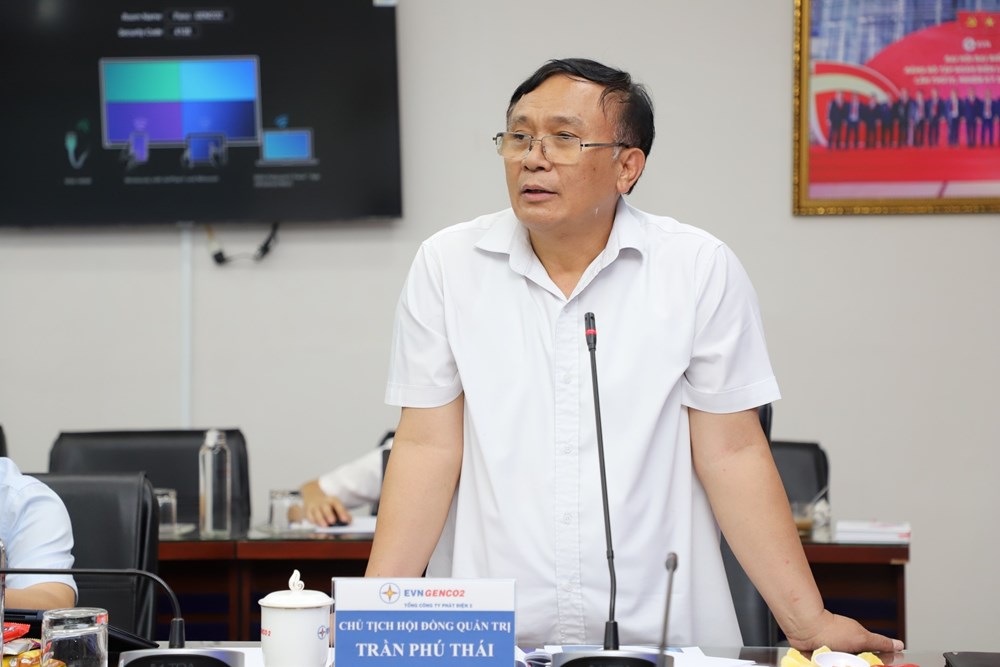 EVN làm việc với EVNGENCO2 về kế hoạch sản xuất kinh doanh - ảnh 3