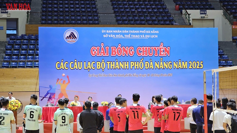 Khai mạc Giải bóng chuyền các câu lạc bộ TP Đà Nẵng năm 2025 - ảnh 1