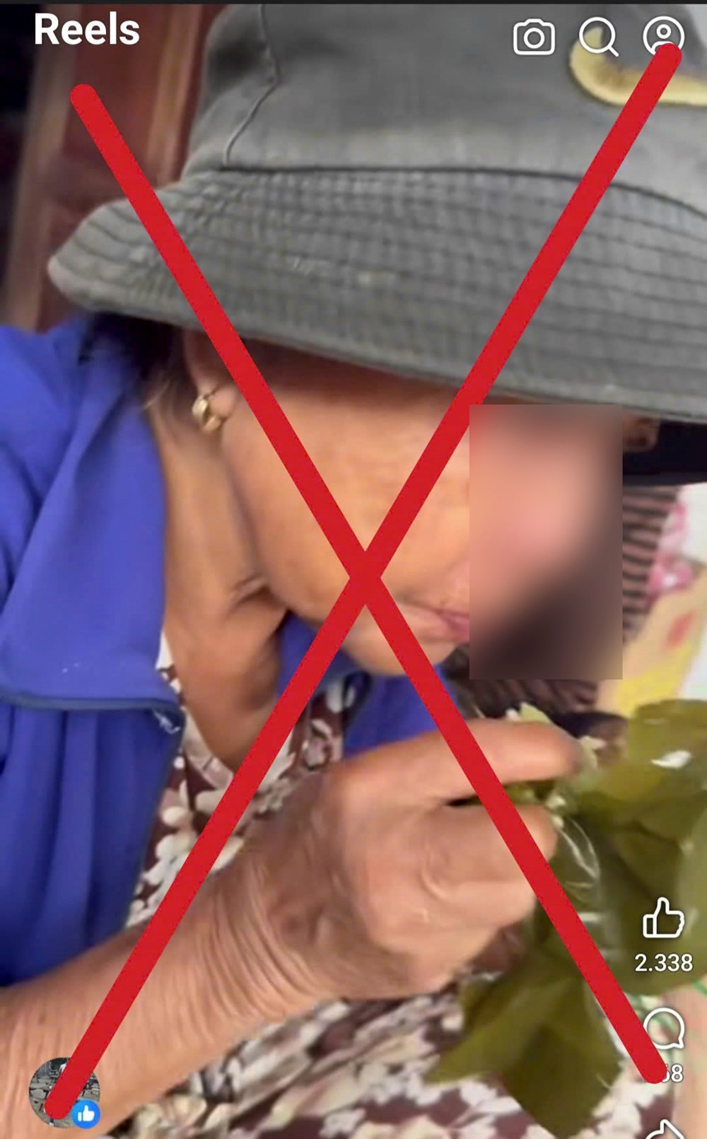 Thông tin “bà cụ mấy ngày không ăn uống trong mùa lụt” ở Đà Nẵng là sai sự thật - ảnh 1