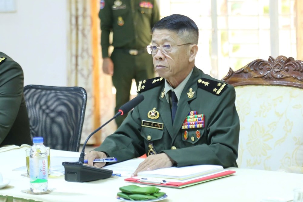 Hội nghị liên tịch giữa Quân khu 5 và Quân khu 1 (Quân đội Hoàng gia Campuchia) - ảnh 3