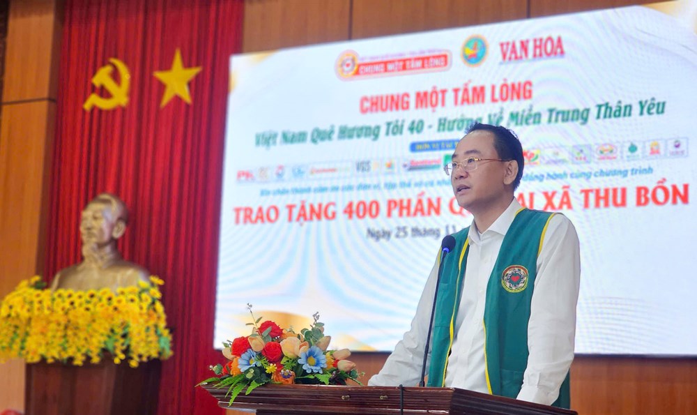 Chương trình thiện nguyện “Chung một tấm lòng - Việt Nam quê hương tôi” lần thứ 40 hướng về miền Trung - ảnh 5