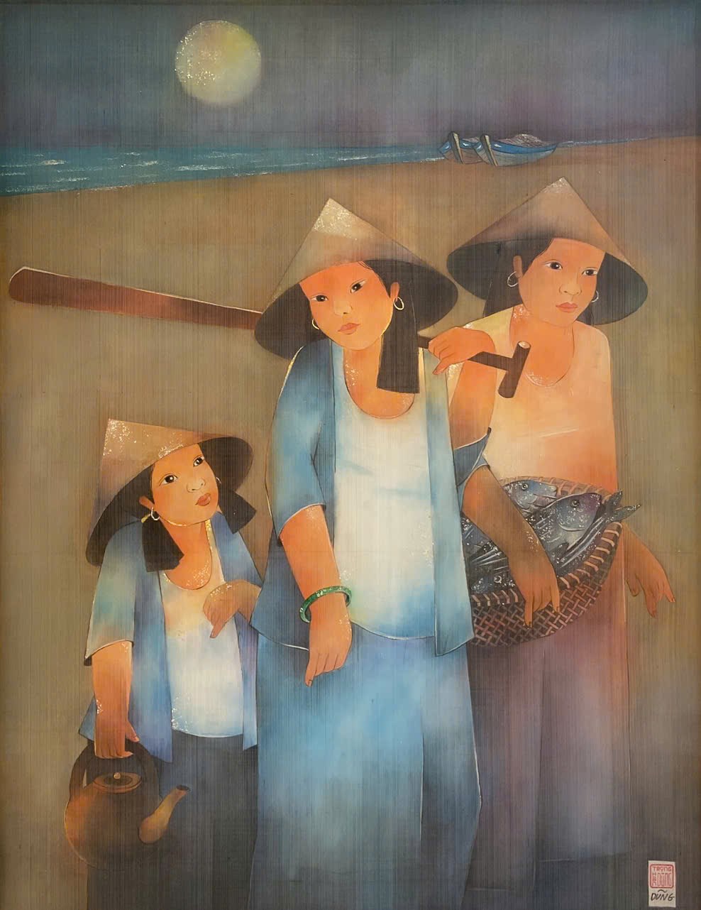 Sáng tạo mới trong mỹ thuật Đà Nẵng - ảnh 5