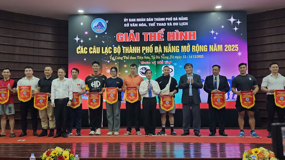 Khai mạc Giải Thể hình các CLB TP Đà Nẵng mở rộng năm 2025 - ảnh 2