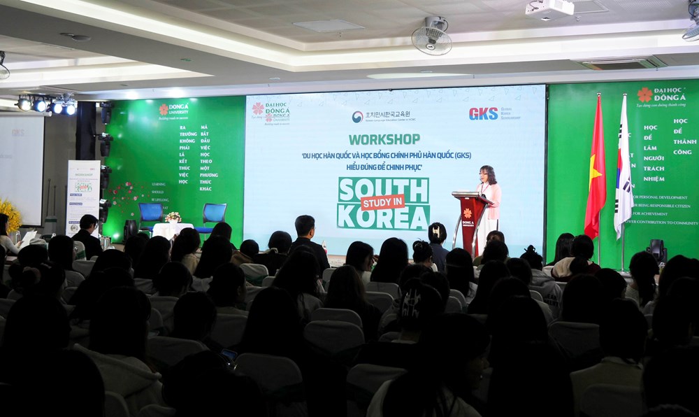 Sôi nổi trải nghiệm văn hoá Hàn Quốc dành cho học sinh, sinh viên Đà Nẵng - ảnh 1