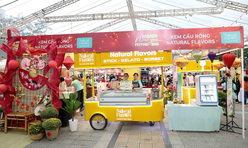 Không gian ẩm thực Cheer Fest hút khách dịp đón năm mới 2026 - ảnh 6