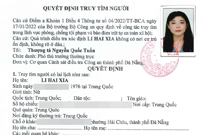 Khởi tố bổ sung vụ Phòng khám Đa khoa Quốc tế Đà Nẵng, truy nã đặc biệt kế toán - ảnh 3