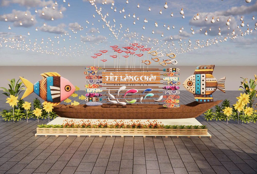 Đà Nẵng tái hiện không gian Tết Việt phục vụ người dân và du khách - ảnh 1