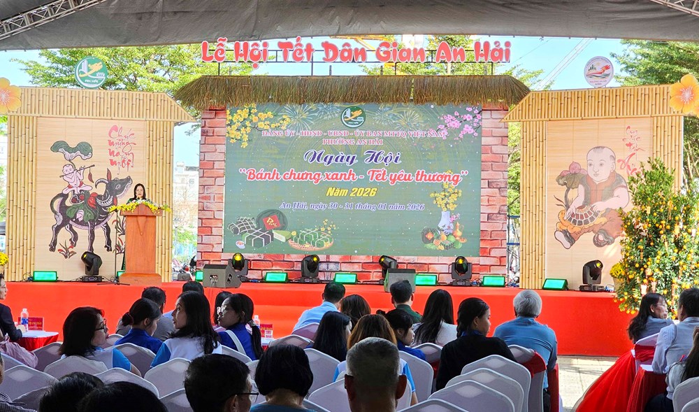 Ấm áp Ngày hội “Bánh chưng xanh - Tết yêu thương” bên bờ sông Hàn - ảnh 1