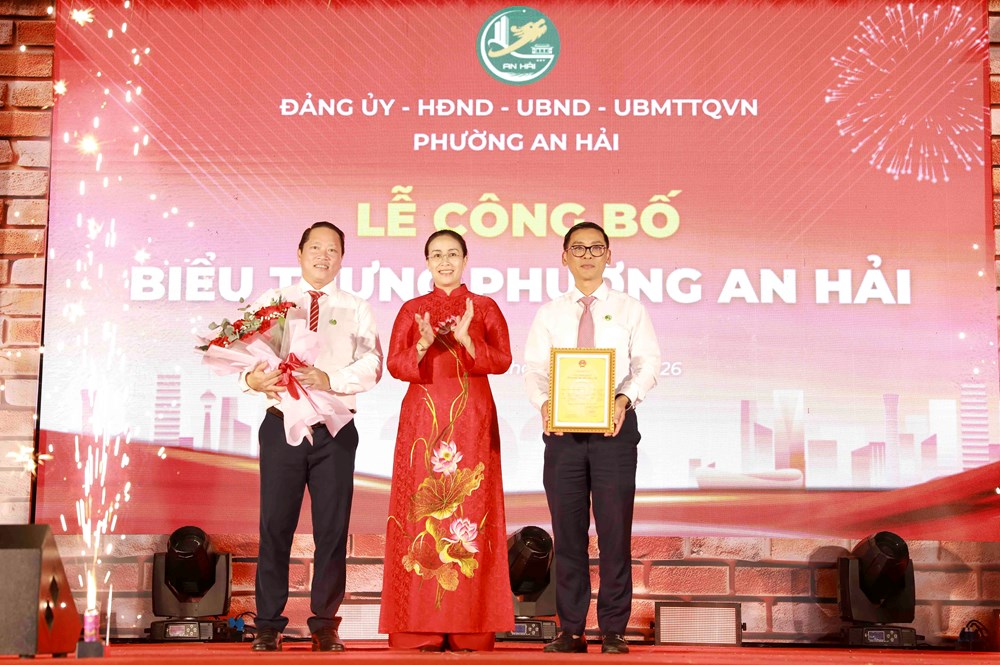 Đà Nẵng: Công bố biểu trưng phường An Hải - ảnh 2