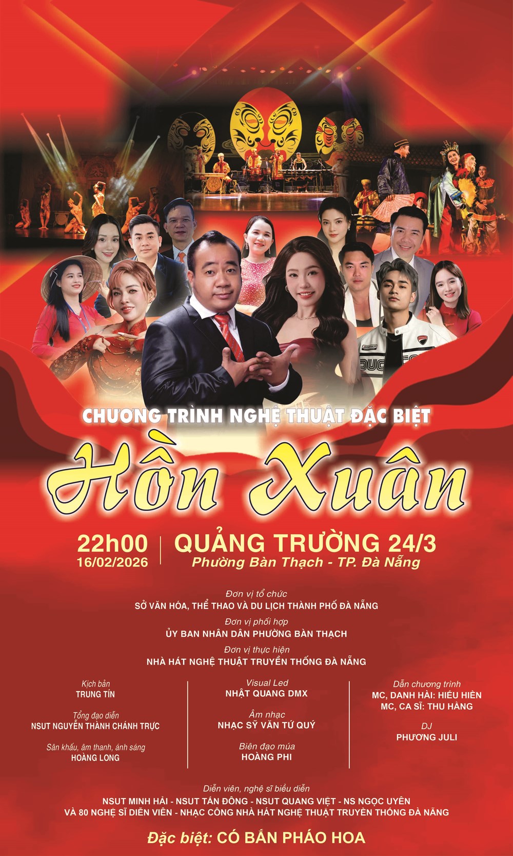 Đà Nẵng sẽ tổ chức chương trình nghệ thuật đặc biệt “Hồn Xuân” đêm Giao thừa Bính Ngọ 2026 - ảnh 1