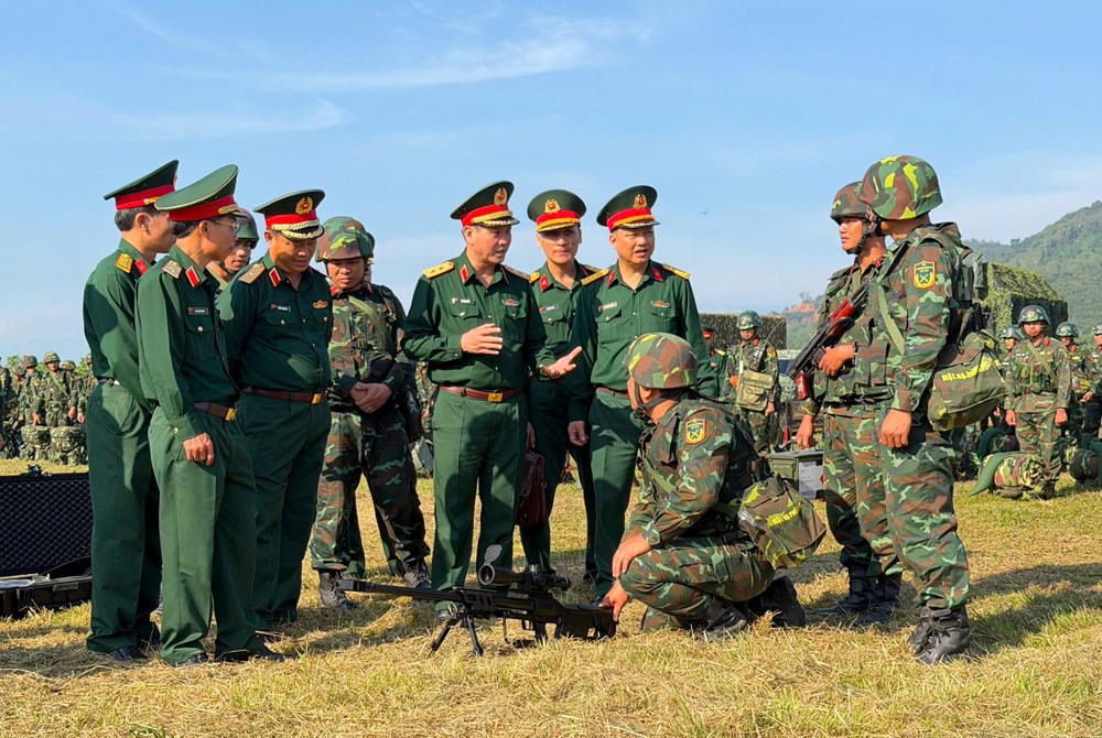 Quân khu 5 báo động kiểm tra công tác trực sẵn sàng chiến đấu dịp Tết Bính Ngọ 2026 - ảnh 9