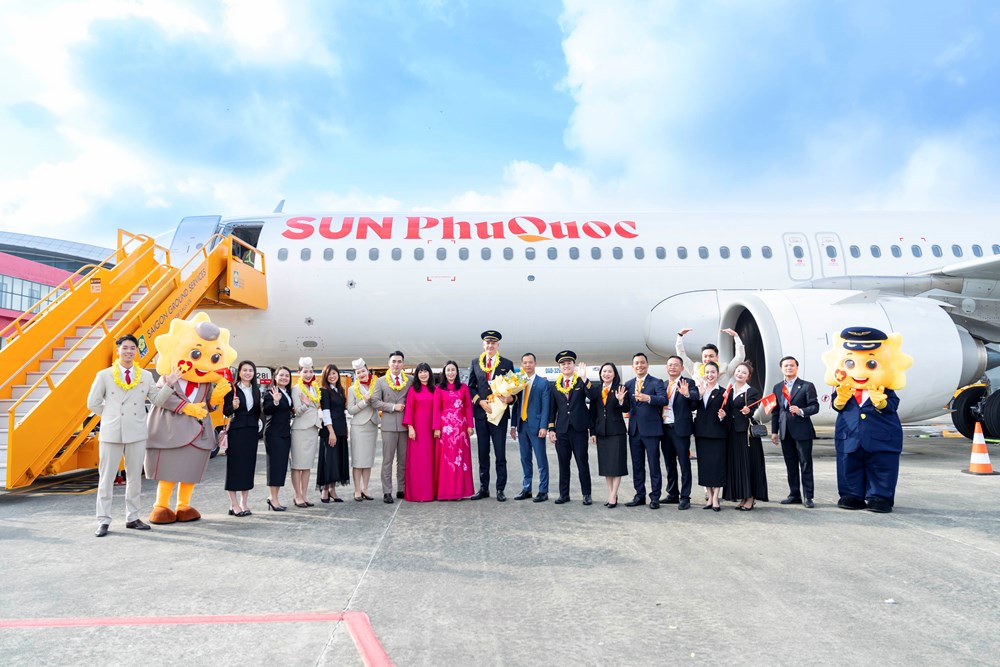 Sun PhuQuoc Airways khai trương đường bay Hà Nội/TP.HCM - Đà Nẵng - ảnh 2