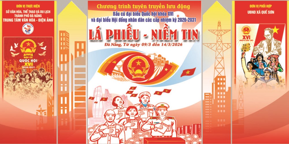 Đà Nẵng đẩy mạnh tuyên truyền bầu cử bằng xe lưu động - ảnh 2