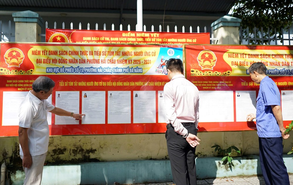 Đà Nẵng rực rỡ cờ hoa chào mừng Ngày bầu cử - ảnh 7