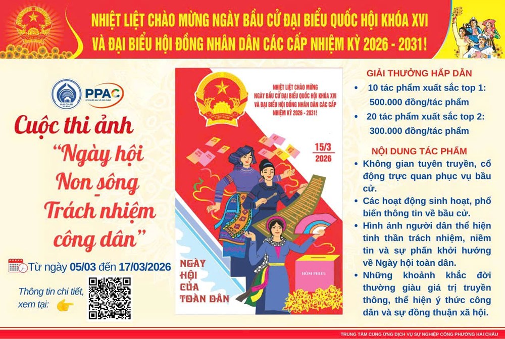 Phát động cuộc thi ảnh “Ngày hội non sông - trách nhiệm công dân” - ảnh 1