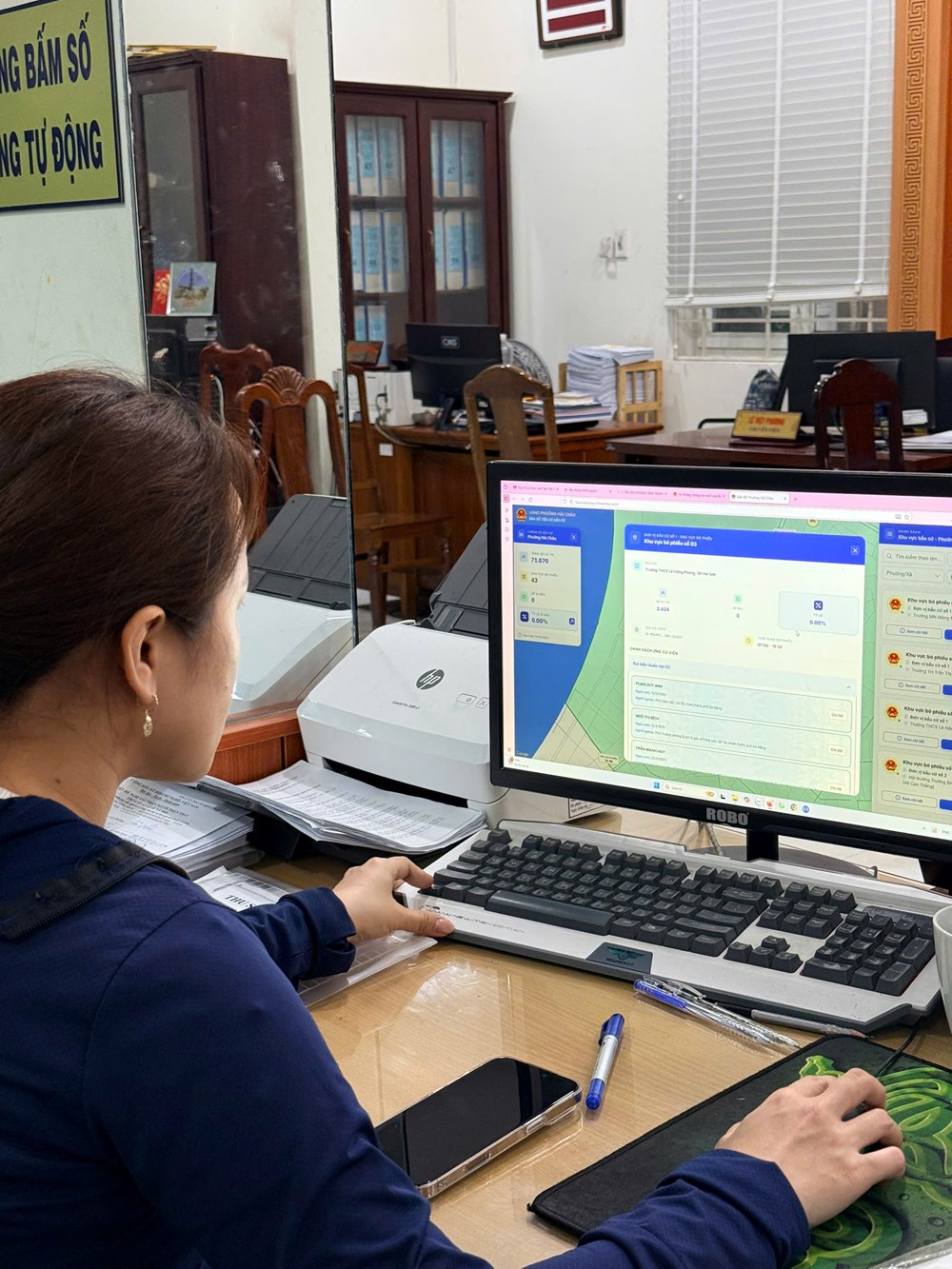 Theo dõi tiến độ bầu cử bằng bản đồ số  - ảnh 3