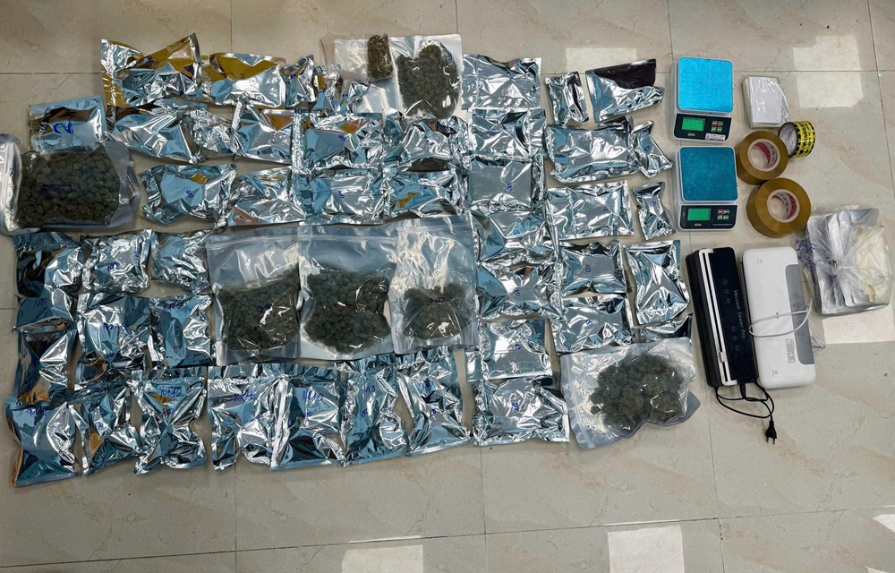 Triệt phá đường dây mua bán cần sa qua mạng xã hội - ảnh 2