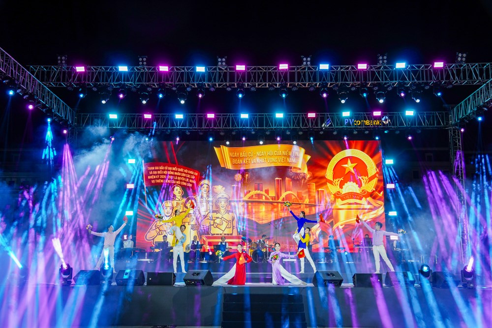 Đặc sắc chương trình nghệ thuật “Gửi trọn niềm tin” chào mừng bầu cử - ảnh 5