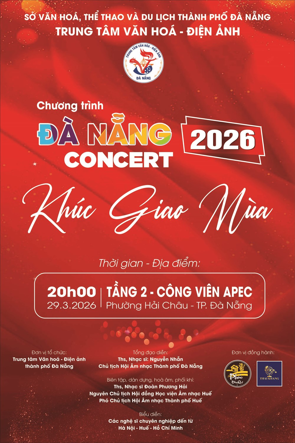 “Danang Concert 2026 - Khúc giao mùa”: Bản hòa ca nghệ thuật bên sông Hàn - ảnh 1