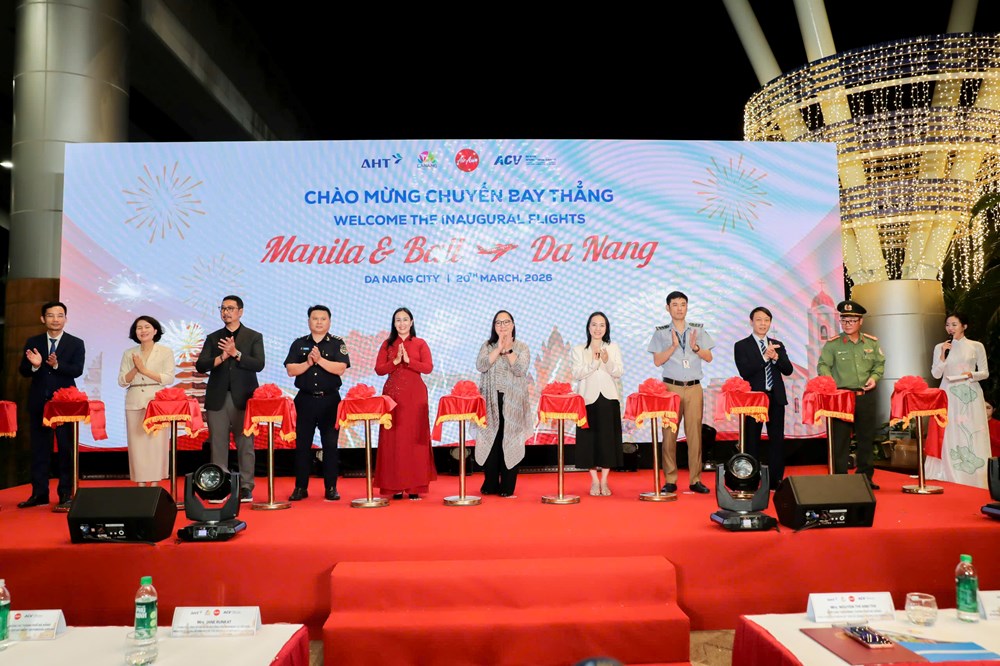 Đà Nẵng chào mừng các chuyến bay từ Manila và Bali - ảnh 1