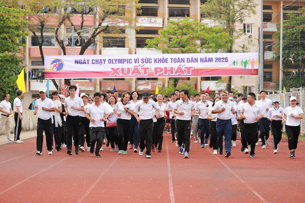 Sôi nổi hội thao và Ngày chạy Olympic “Vì sức khỏe toàn dân” - ảnh 2