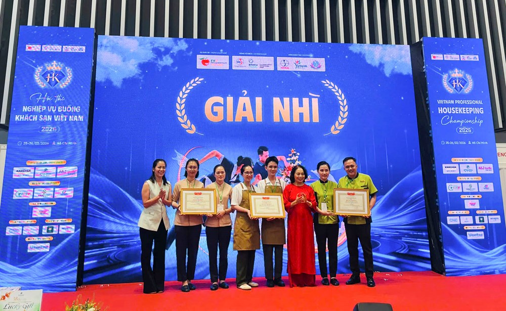 Đà Nẵng giành nhiều giải cao tại Hội thi nghiệp vụ buồng khách sạn 2026 - ảnh 4