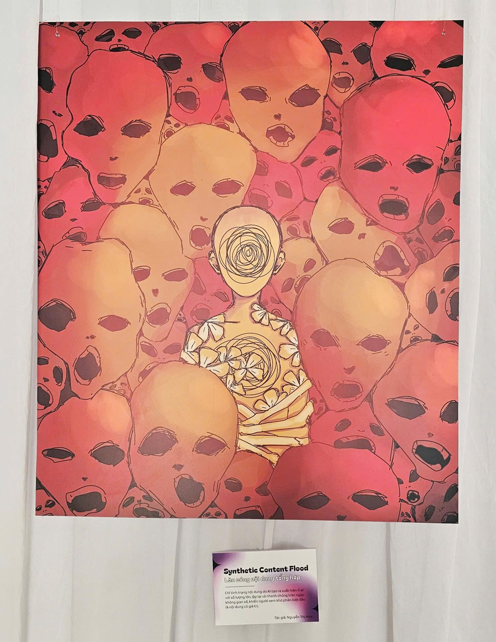 Sinh viên Đà Nẵng tổ chức triển lãm nhận diện nội dung “AI rác” trên mạng xã hội - ảnh 2