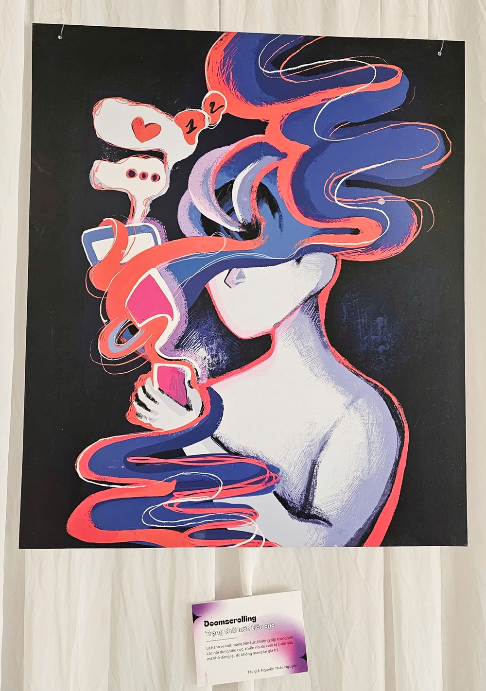 Sinh viên Đà Nẵng tổ chức triển lãm nhận diện nội dung “AI rác” trên mạng xã hội - ảnh 4