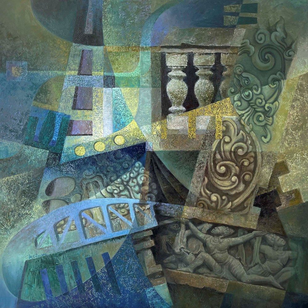 Họa sĩ Đà Nẵng hội tụ trong triển lãm “Sắc màu đất Quảng” - ảnh 2