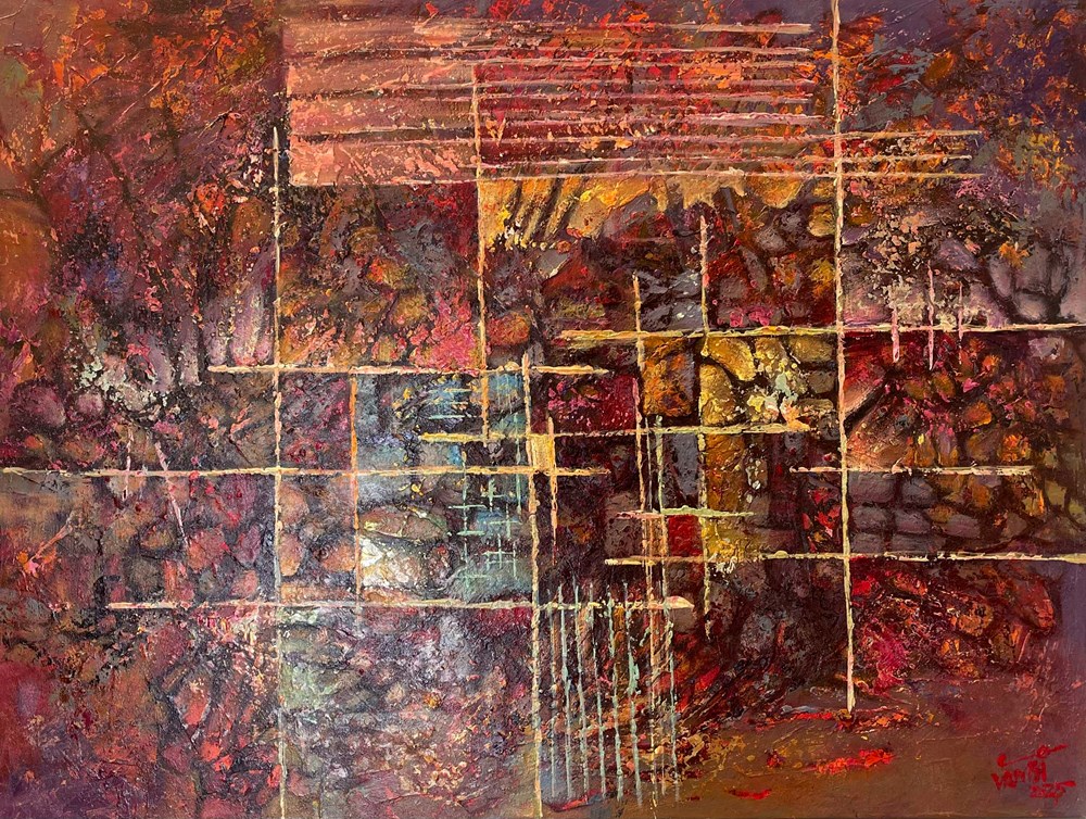 Họa sĩ Đà Nẵng hội tụ trong triển lãm “Sắc màu đất Quảng” - ảnh 3